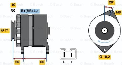 BOSCH 0 986 039 971 - Alternator www.molydon.hr