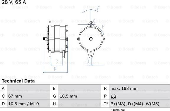 BOSCH 0 986 039 490 - Alternator www.molydon.hr