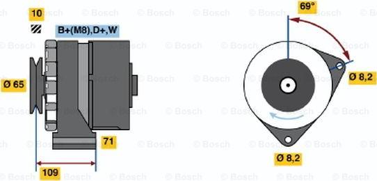 BOSCH 0 986 039 120 - Alternator www.molydon.hr