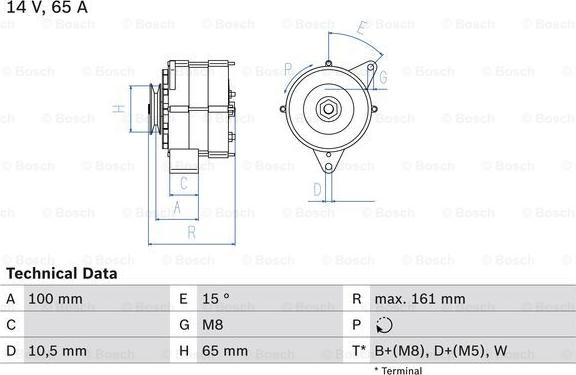 BOSCH 0 986 034 990 - Alternator www.molydon.hr