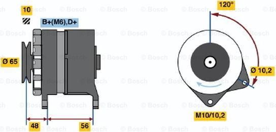 BOSCH 0 986 034 490 - Alternator www.molydon.hr