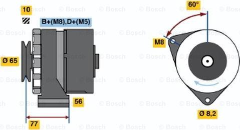 BOSCH 0 986 034 580 - Alternator www.molydon.hr