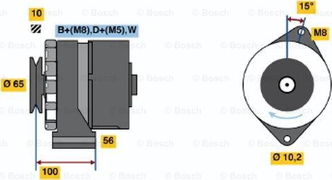 BOSCH 0 986 034 530 - Alternator www.molydon.hr