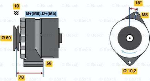 BOSCH 0 986 034 520 - Alternator www.molydon.hr