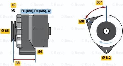 BOSCH 0 986 034 570 - Alternator www.molydon.hr