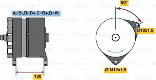 BOSCH 0 986 034 600 - Alternator www.molydon.hr