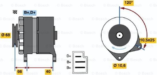 BOSCH 0 986 034 630 - Alternator www.molydon.hr