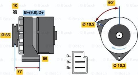 BOSCH 0 986 034 620 - Alternator www.molydon.hr