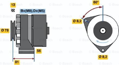 BOSCH 0 986 034 080 - Alternator www.molydon.hr