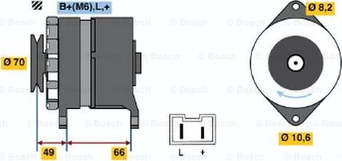 BOSCH 0 986 034 801 - Alternator www.molydon.hr