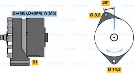 BOSCH 0 986 034 350 - Alternator www.molydon.hr