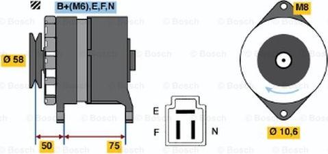 BOSCH 0 986 034 331 - Alternator www.molydon.hr