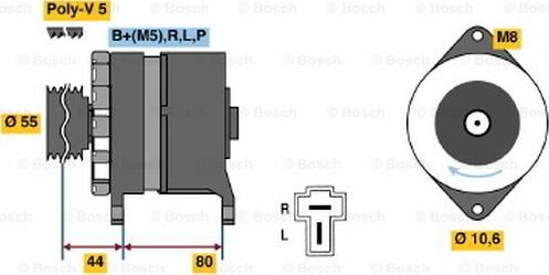 BOSCH 0 986 034 291 - Alternator www.molydon.hr