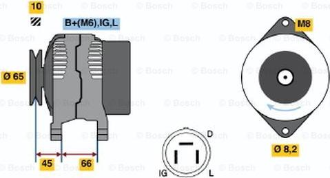 BOSCH 0 986 035 461 - Alternator www.molydon.hr