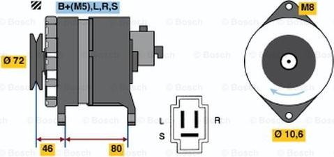 BOSCH 0 986 035 681 - Alternator www.molydon.hr