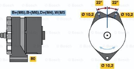 BOSCH 0 986 035 620 - Alternator www.molydon.hr