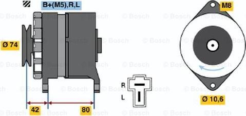 BOSCH 0 986 035 181 - Alternator www.molydon.hr