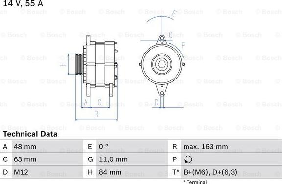 BOSCH 0 986 035 760 - Alternator www.molydon.hr