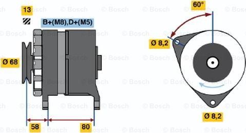 BOSCH 0 986 035 730 - Alternator www.molydon.hr