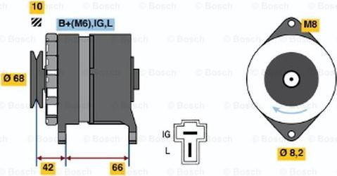 BOSCH 0 986 036 501 - Alternator www.molydon.hr