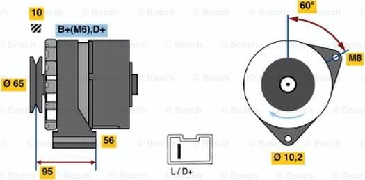 BOSCH 0 986 036 891 - Alternator www.molydon.hr