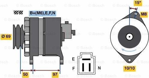 BOSCH 0 986 036 311 - Alternator www.molydon.hr