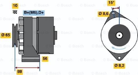 BOSCH 0 986 030 900 - Alternator www.molydon.hr