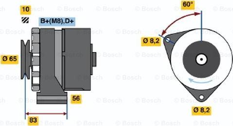 BOSCH 0 986 030 540 - Alternator www.molydon.hr