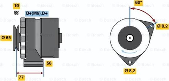 BOSCH 0 986 030 850 - Alternator www.molydon.hr