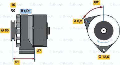 BOSCH 0 986 031 090 - Alternator www.molydon.hr