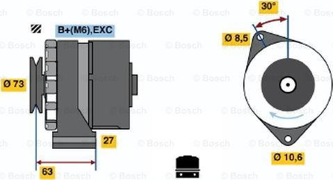 BOSCH 0 986 031 771 - Alternator www.molydon.hr