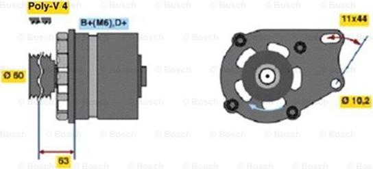 BOSCH 0 986 038 621 - Alternator www.molydon.hr