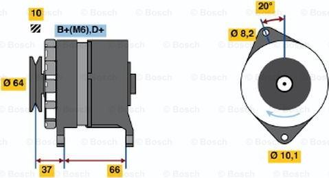 BOSCH 0 986 033 970 - Alternator www.molydon.hr