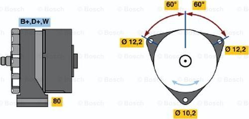 BOSCH 0 986 033 570 - Alternator www.molydon.hr