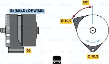 BOSCH 0 986 033 620 - Alternator www.molydon.hr