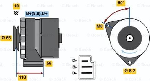 BOSCH 0 986 033 180 - Alternator www.molydon.hr