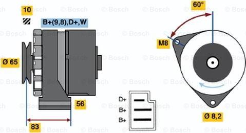 BOSCH 0 986 033 870 - Alternator www.molydon.hr