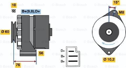 BOSCH 0 986 033 260 - Alternator www.molydon.hr