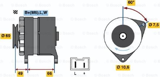 BOSCH 0 986 032 320 - Alternator www.molydon.hr