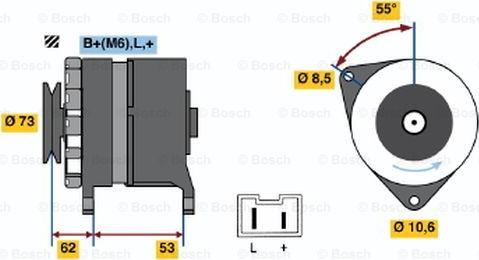 BOSCH 0 986 032 241 - Alternator www.molydon.hr