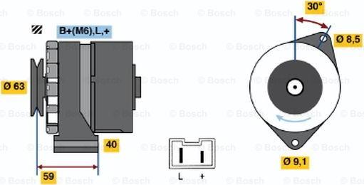 BOSCH 0 986 032 261 - Alternator www.molydon.hr