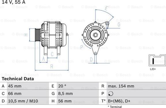 BOSCH 0 986 032 790 - Alternator www.molydon.hr