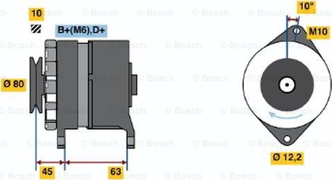 BOSCH 0 986 032 780 - Alternator www.molydon.hr