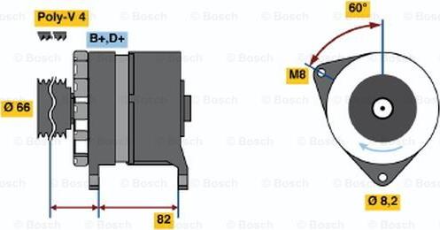 BOSCH 0 986 037 040 - Alternator www.molydon.hr