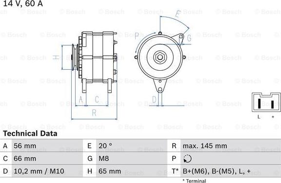 BOSCH 0 986 037 321 - Alternator www.molydon.hr