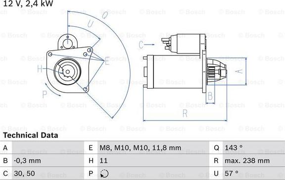 BOSCH 0 986 029 060 - Starter www.molydon.hr