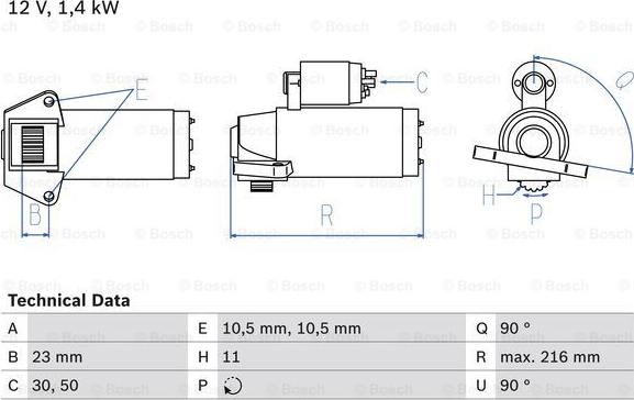 BOSCH 0 986 029 080 - Starter www.molydon.hr