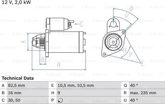 BOSCH 0 986 024 090 - Starter www.molydon.hr