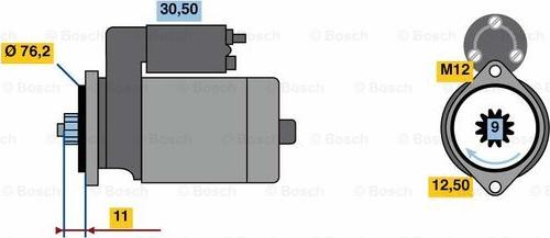 BOSCH 0 986 024 110 - Starter www.molydon.hr