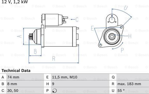 BOSCH 0 986 024 260 - Starter www.molydon.hr